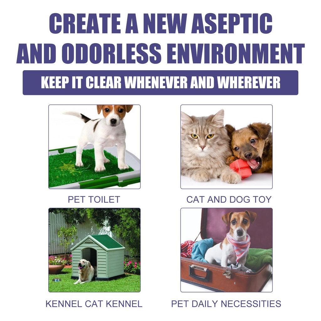 Pet Deodorant Spray To Remove Odors, Dogs And Cats  Smell Clean Air