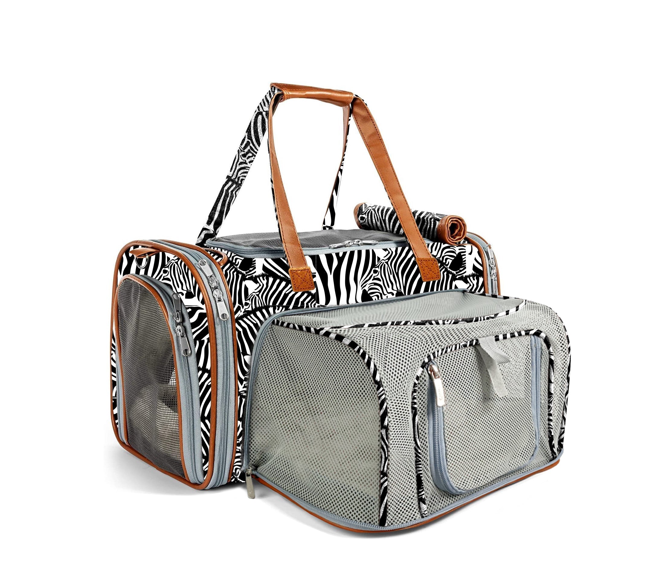 Mr. Peanut's Gold Series Standard Size Airline Compliant Expandable Pet Carrier