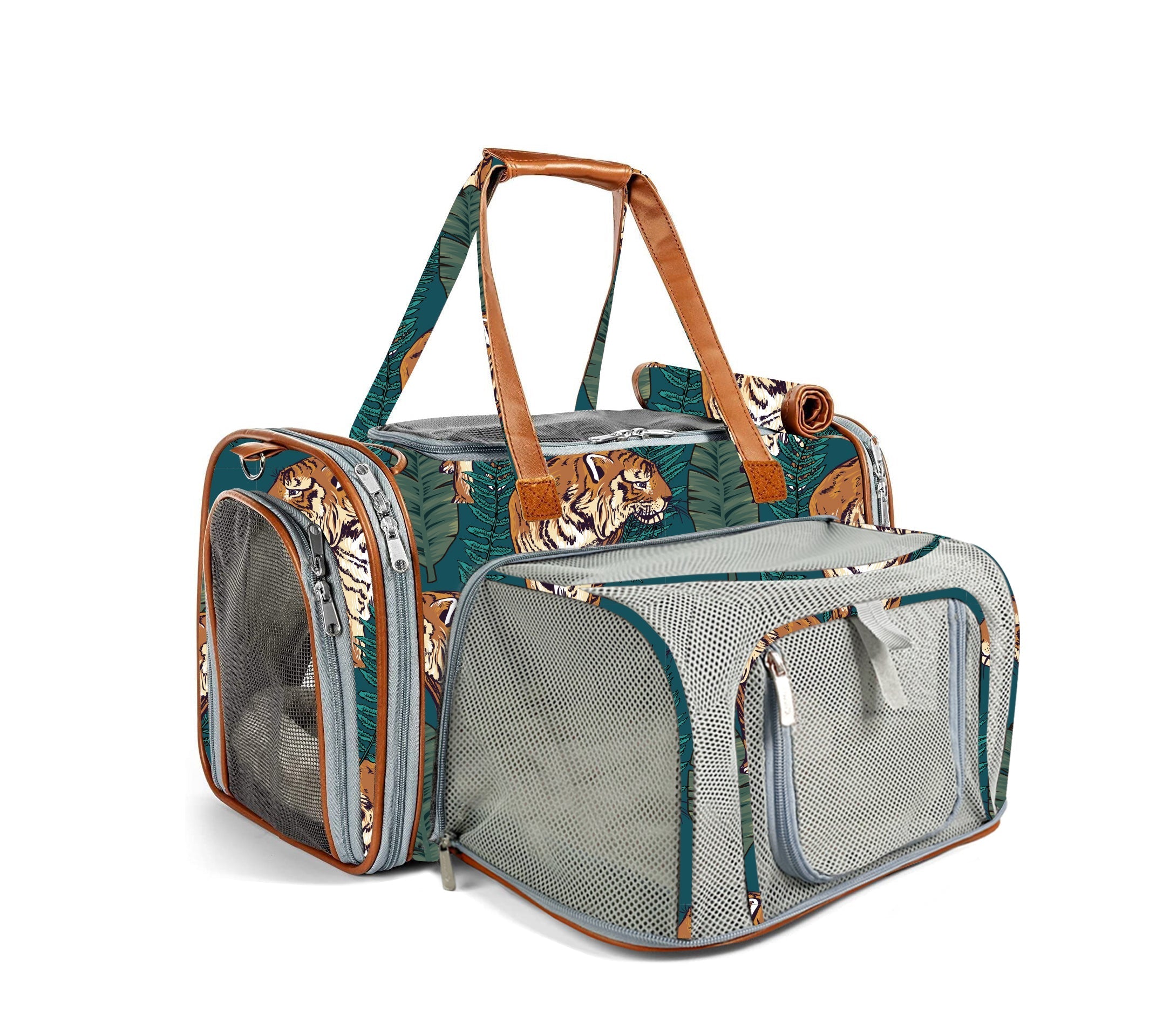 Mr. Peanut's Gold Series Standard Size Airline Compliant Expandable Pet Carrier