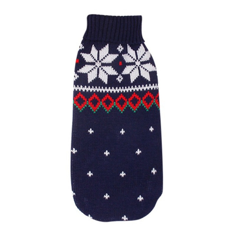 Christmas high necked knitted sweaters