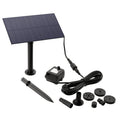 Solar ground mounted fountain outdoor water pool water landscape wall mounted