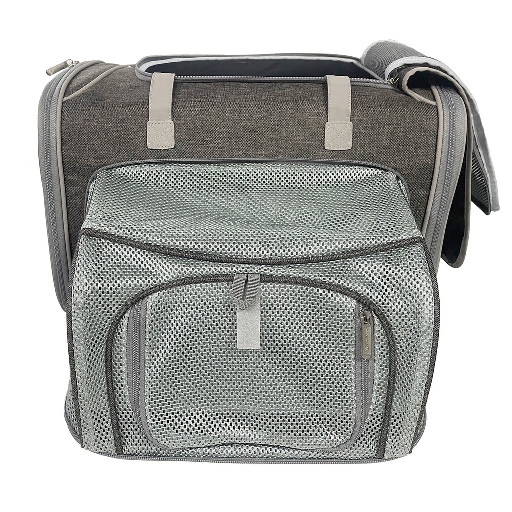 Mr. Peanut's Gold Series Big Apple XL Expandable Pet Carrier