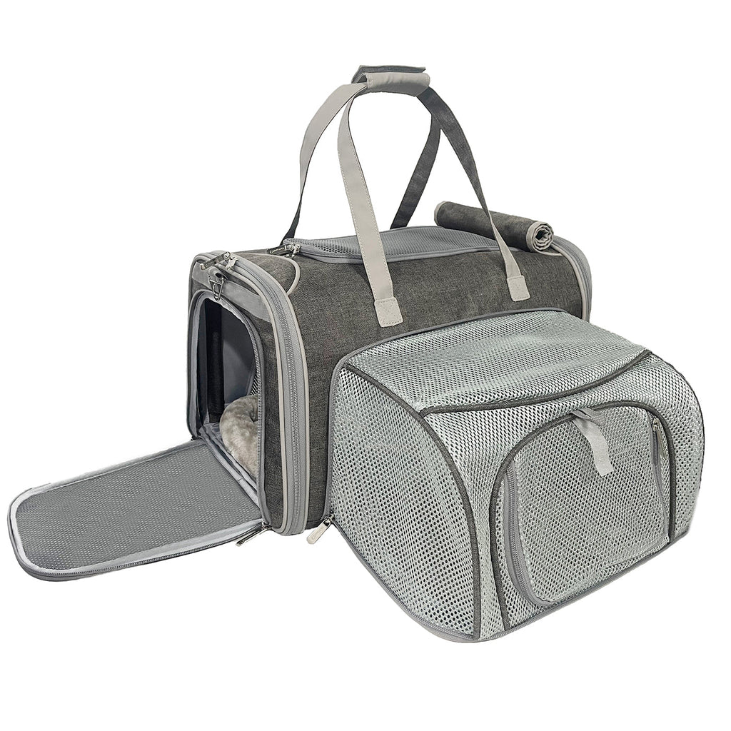 Mr. Peanut's Gold Series Big Apple XL Expandable Pet Carrier