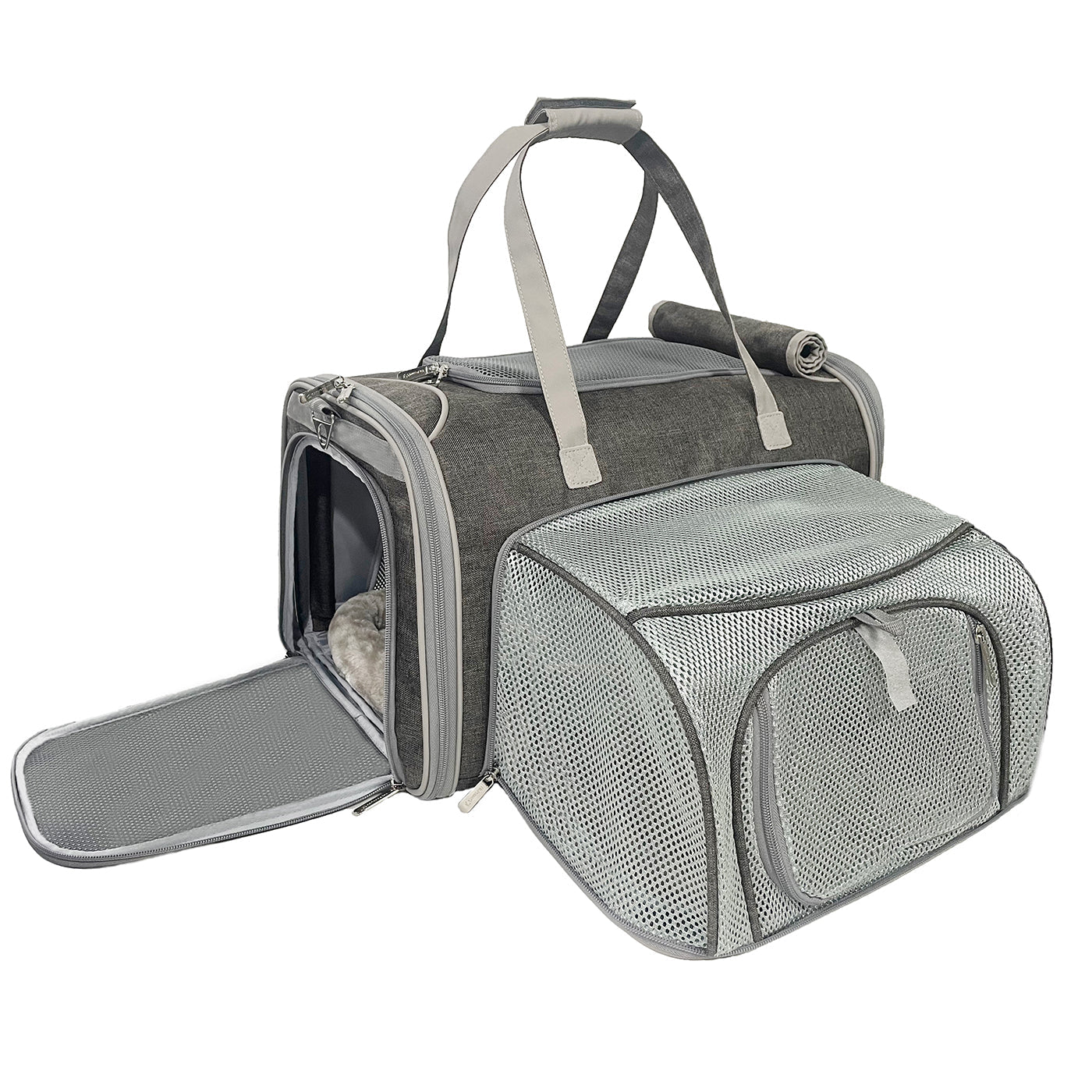 Mr. Peanut's Gold Series Big Apple XL Expandable Pet Carrier
