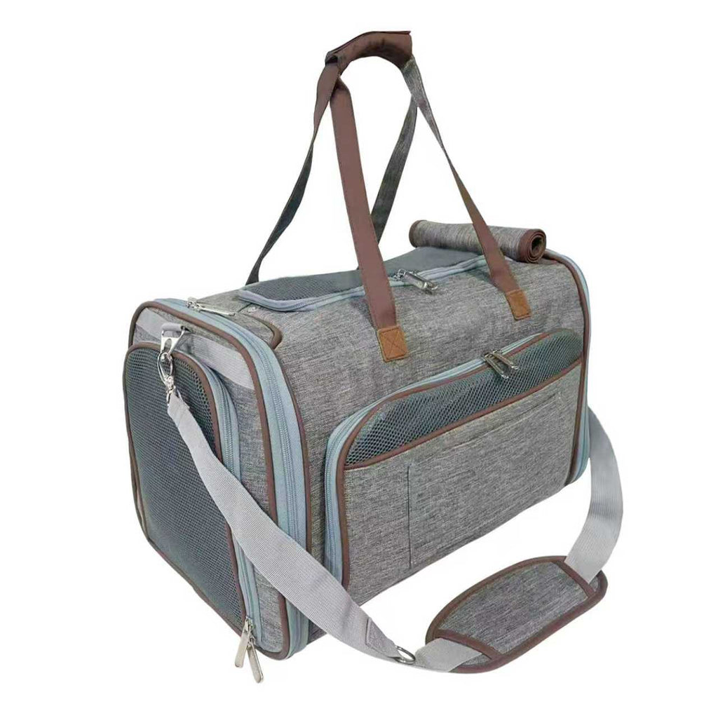 Mr. Peanut's Gold Series Big Apple XL Expandable Pet Carrier