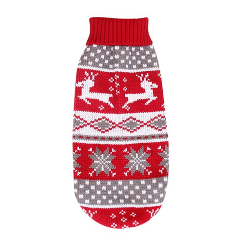 Christmas high necked knitted sweaters