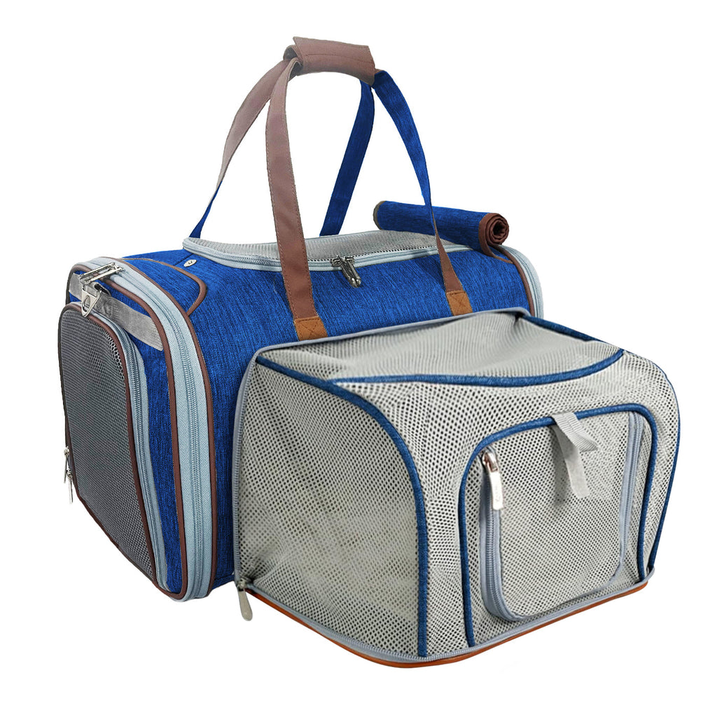 Mr. Peanut's Gold Series Big Apple XL Expandable Pet Carrier