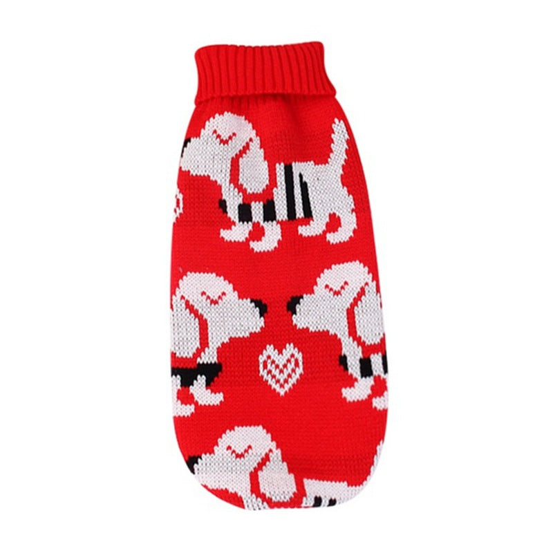 Christmas high necked knitted sweaters