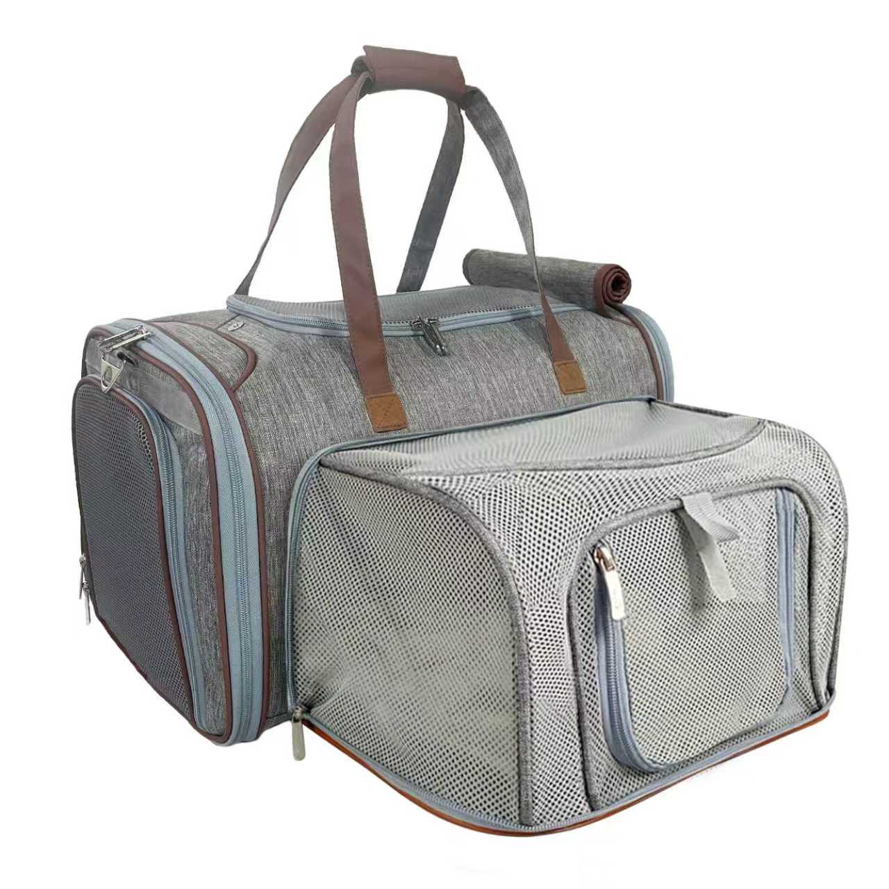 Mr. Peanut's Gold Series Big Apple XL Expandable Pet Carrier