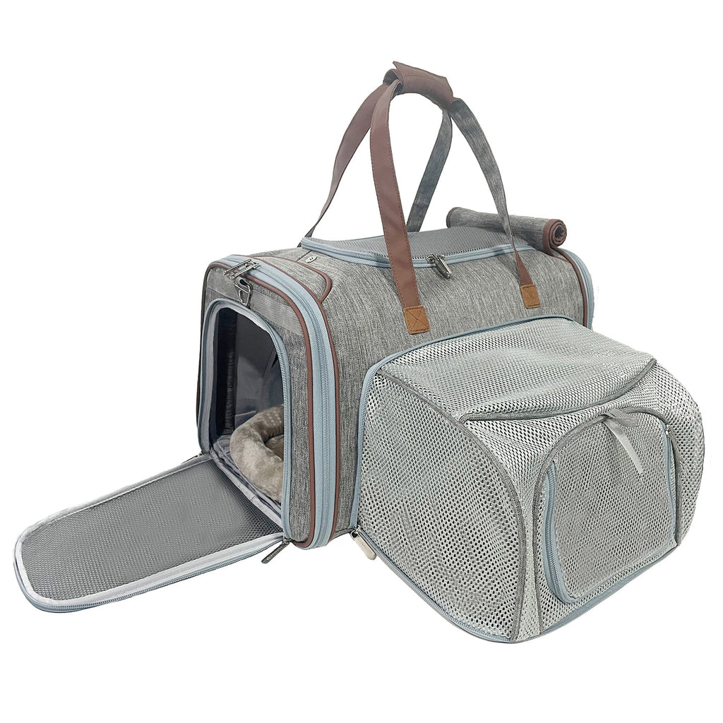 Mr. Peanut's Gold Series Big Apple XL Expandable Pet Carrier