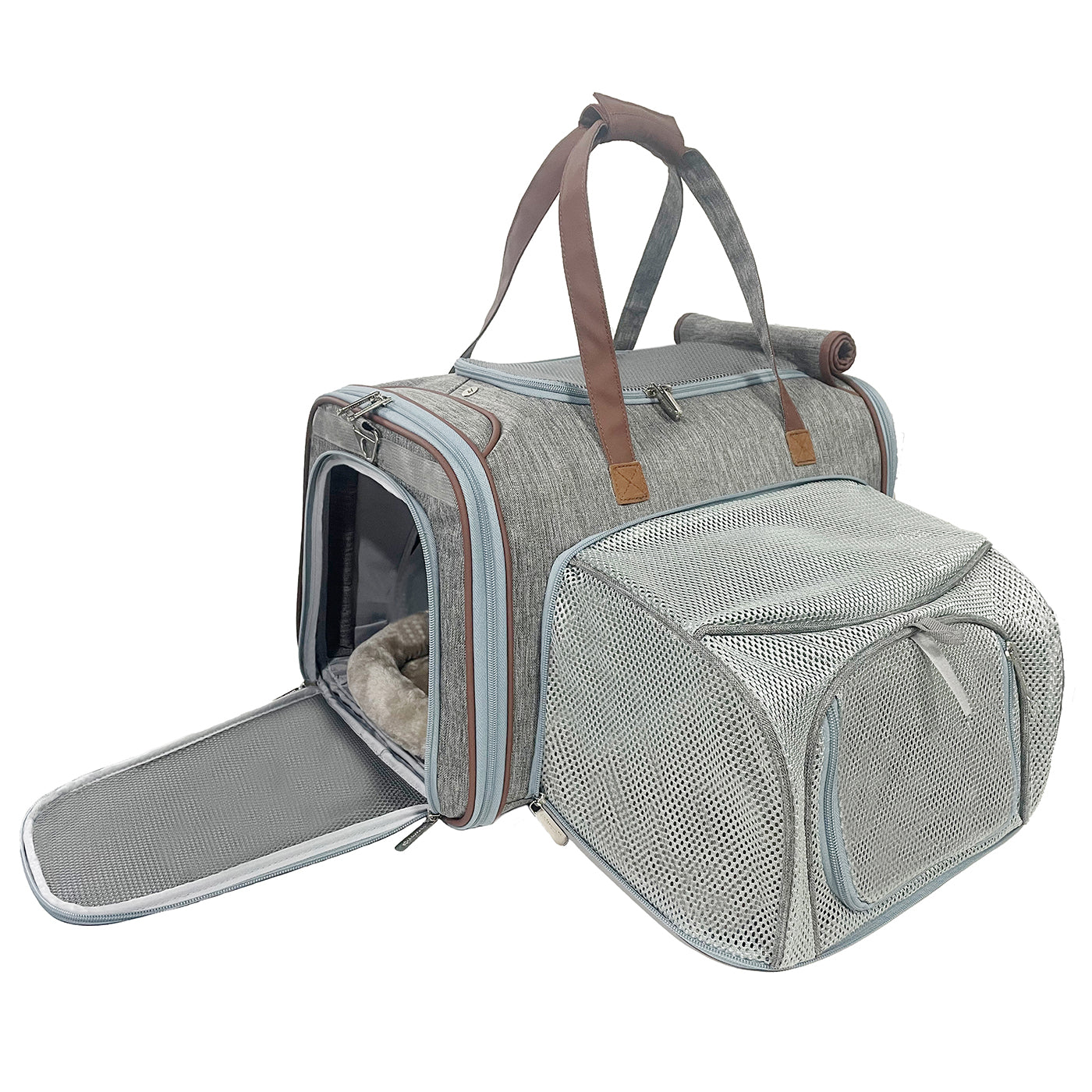 Mr. Peanut's Gold Series Big Apple XL Expandable Pet Carrier
