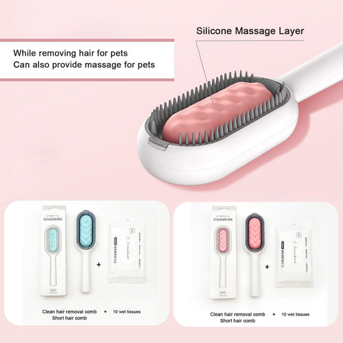 Cat Cleaning Comb Cat Hair Remover to Remove Floating Hair Sticky Fur Universal