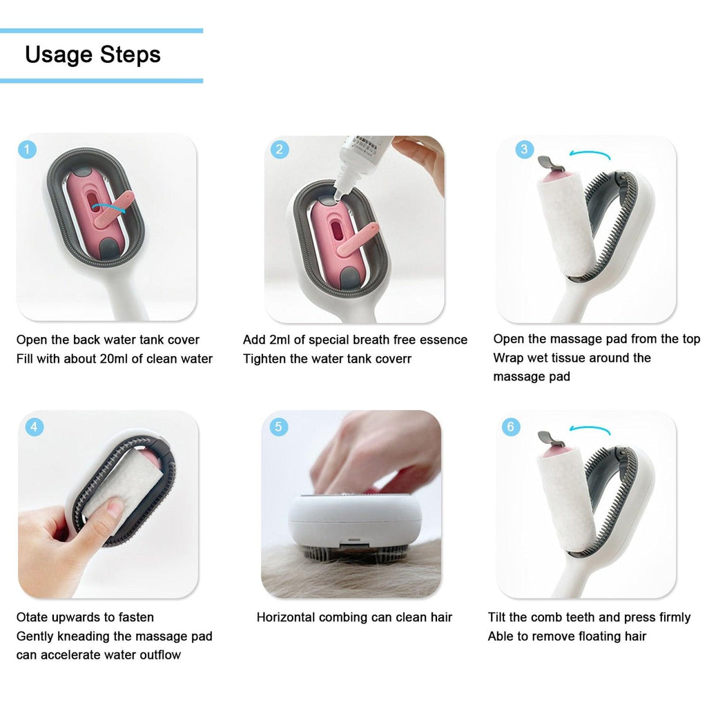 Cat Cleaning Comb Cat Hair Remover to Remove Floating Hair Sticky Fur Universal