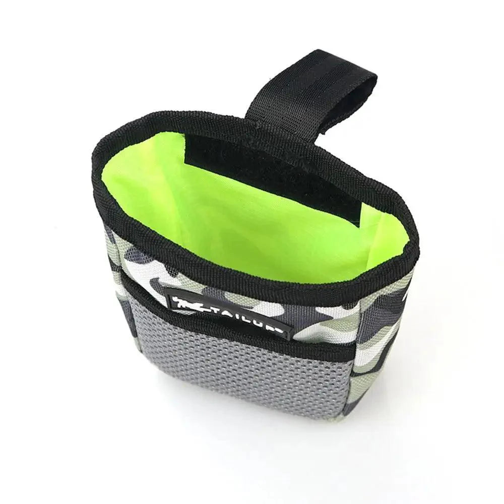 Adjustable Large Capacity Dog Treat Pouch Puppy Snack Waist Bag Durable