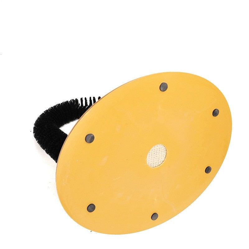 Toy Scratching Device Brush For Cat Arch Self Grooming and Massaging Brush Scratcher Pad