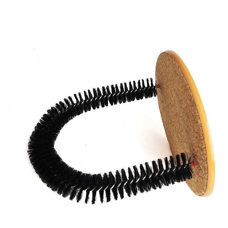 Toy Scratching Device Brush For Cat Arch Self Grooming and Massaging Brush Scratcher Pad