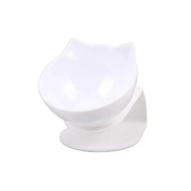 Double Transparent Non-slip Food Bowl With Protection