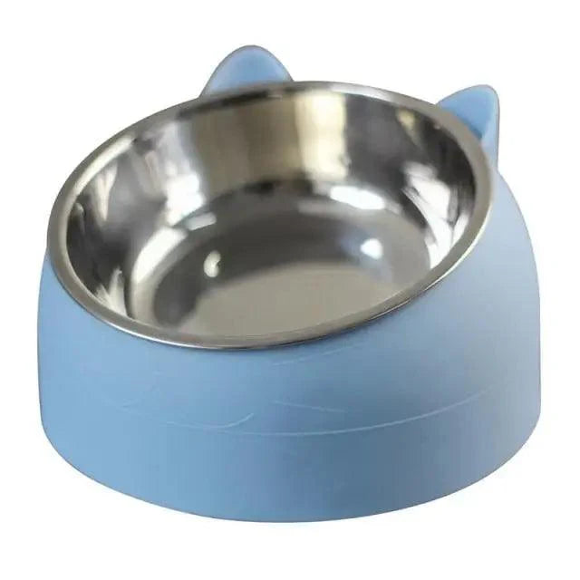 Durable Stainless Steel Cat Small Pet Bowl Easy Clean