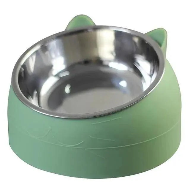 Durable Stainless Steel Cat Small Pet Bowl Easy Clean