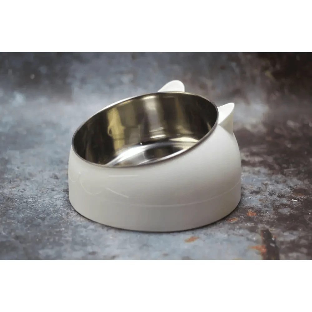 Durable Stainless Steel Cat Small Pet Bowl Easy Clean