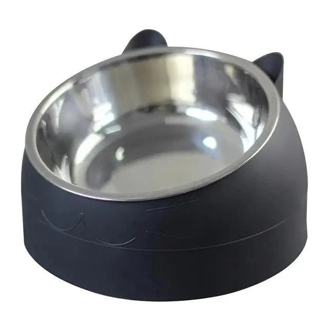 Durable Stainless Steel Cat Small Pet Bowl Easy Clean