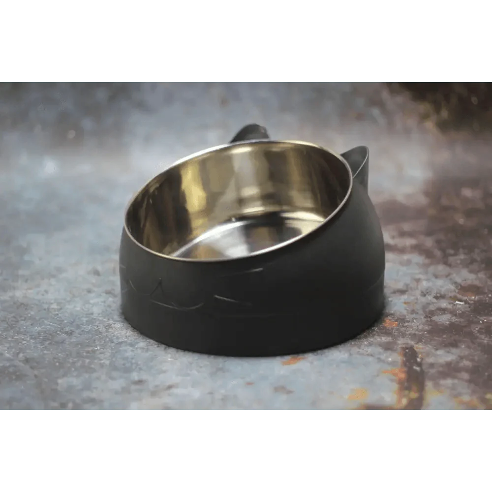 Durable Stainless Steel Cat Small Pet Bowl Easy Clean