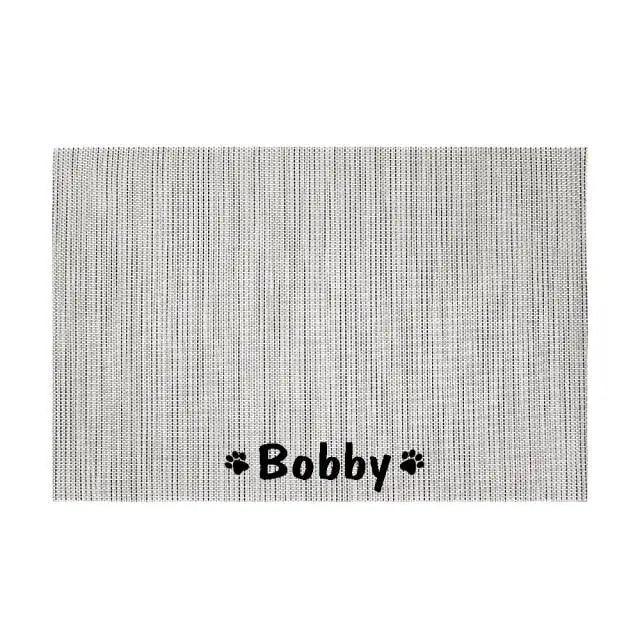 Durable Waterproof Pet Feeding Mat Water Cushion  Personalized Pet Mat