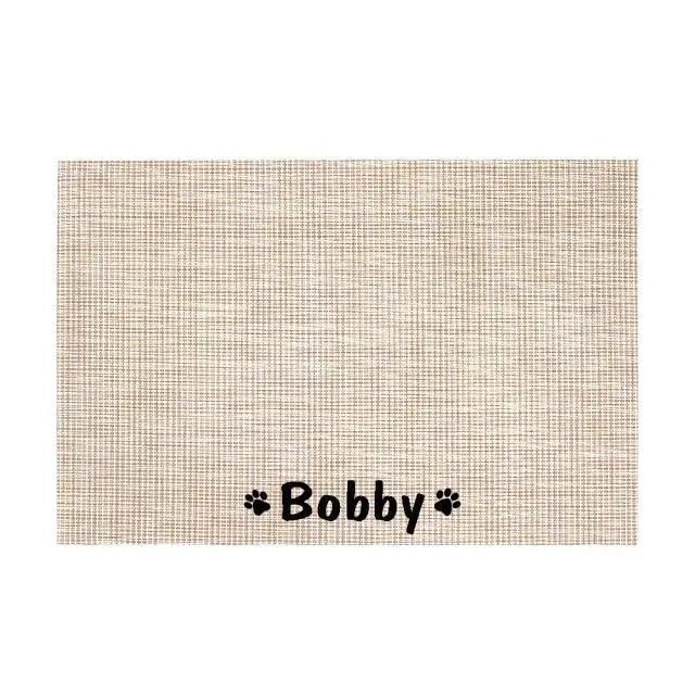 Durable Waterproof Pet Feeding Mat Water Cushion  Personalized Pet Mat