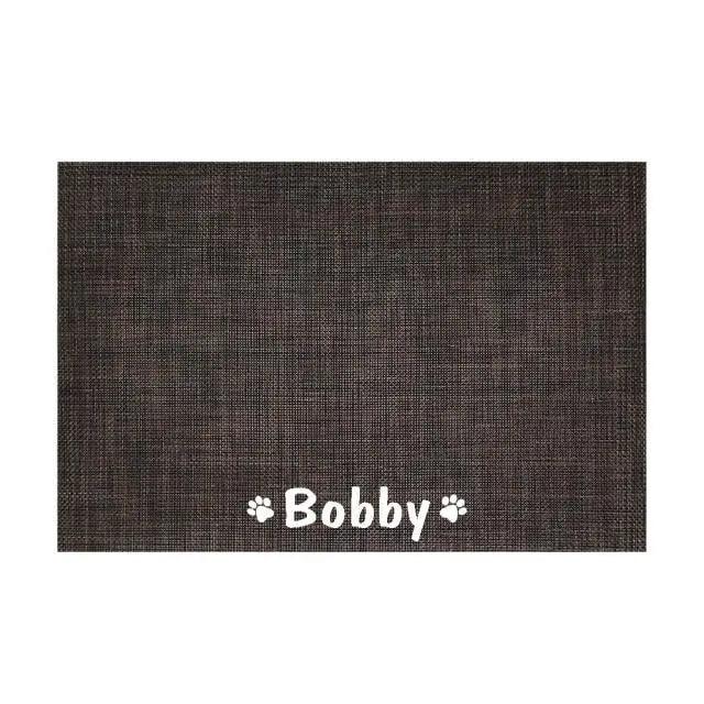 Durable Waterproof Pet Feeding Mat Water Cushion  Personalized Pet Mat