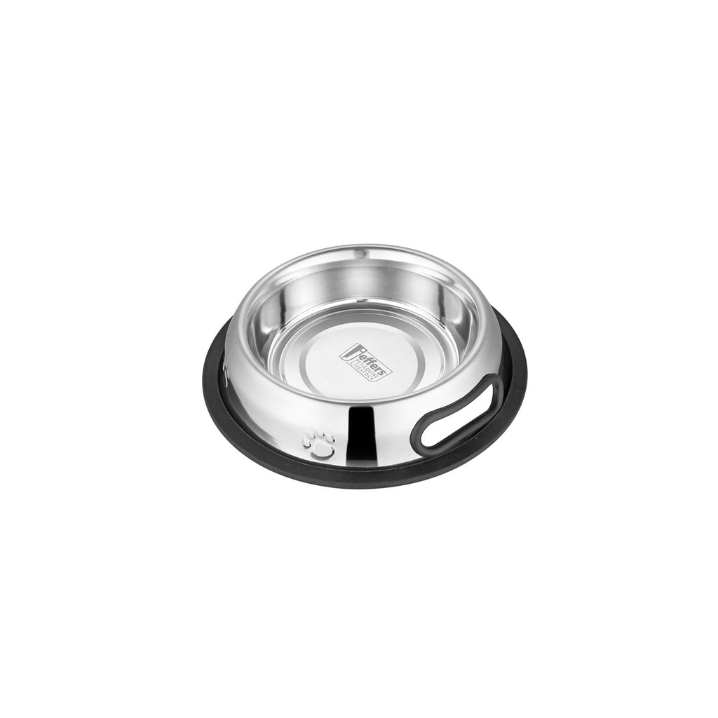Jeffers Pet Embossed Stainless Steel Pet Bowls for Dogs, Cats, Puppies, Kittens