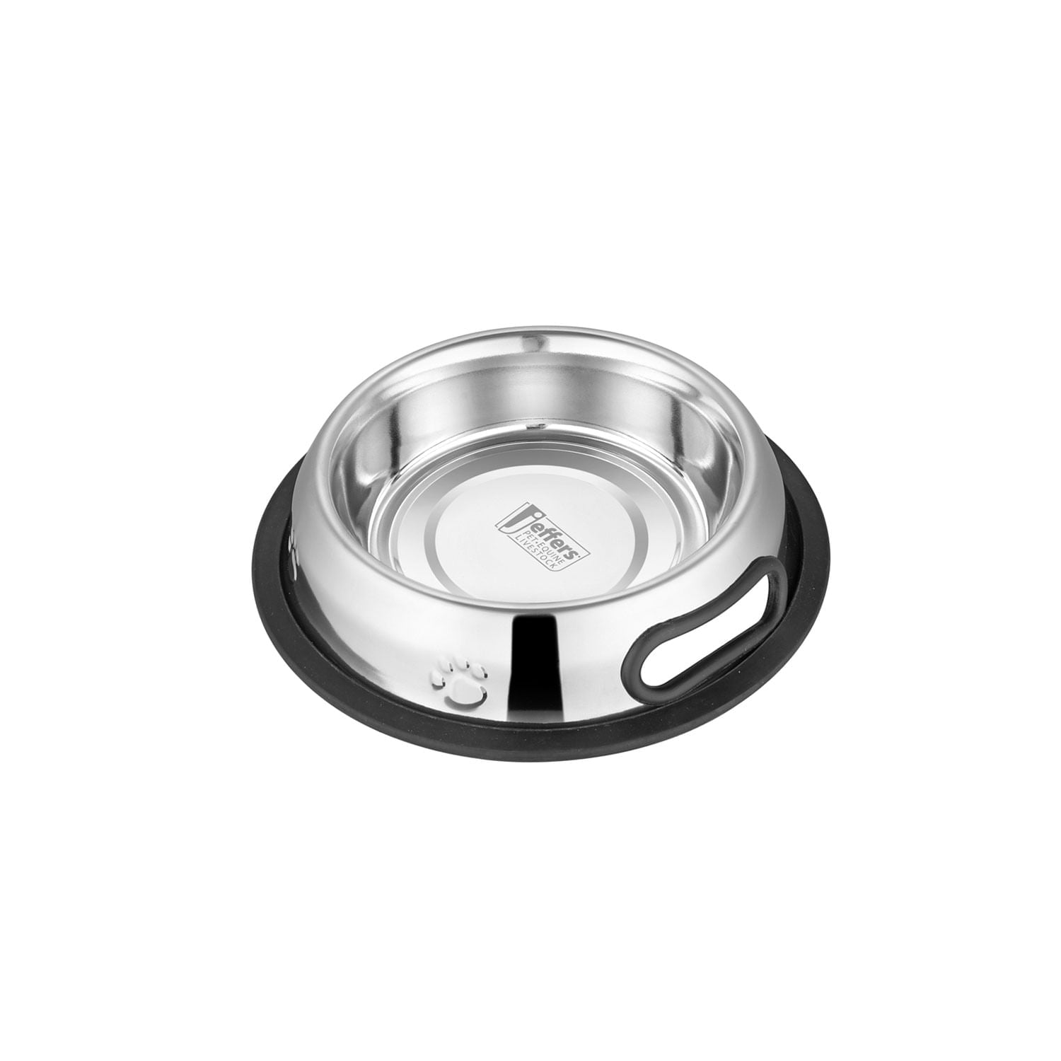Jeffers Pet Embossed Stainless Steel Pet Bowls for Dogs, Cats, Puppies, Kittens