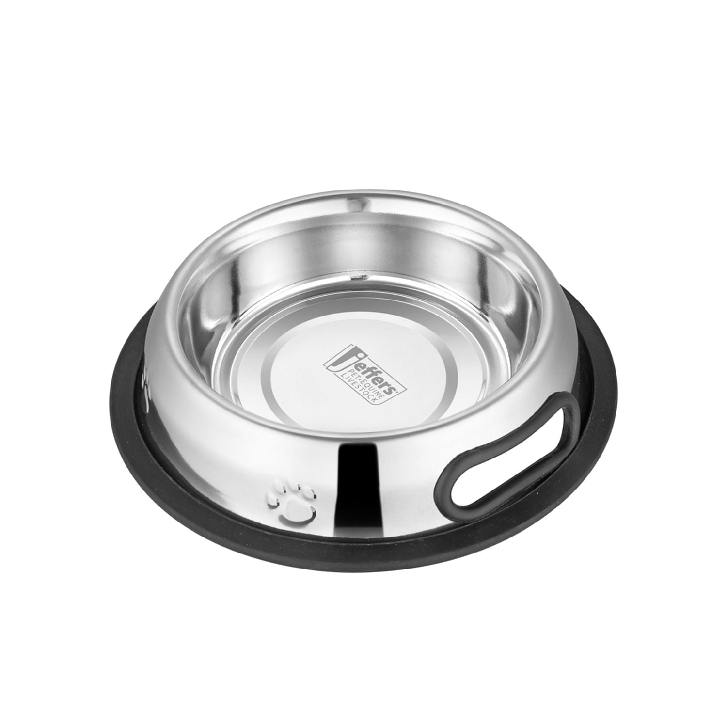 Jeffers Pet Embossed Stainless Steel Pet Bowls for Dogs, Cats, Puppies, Kittens