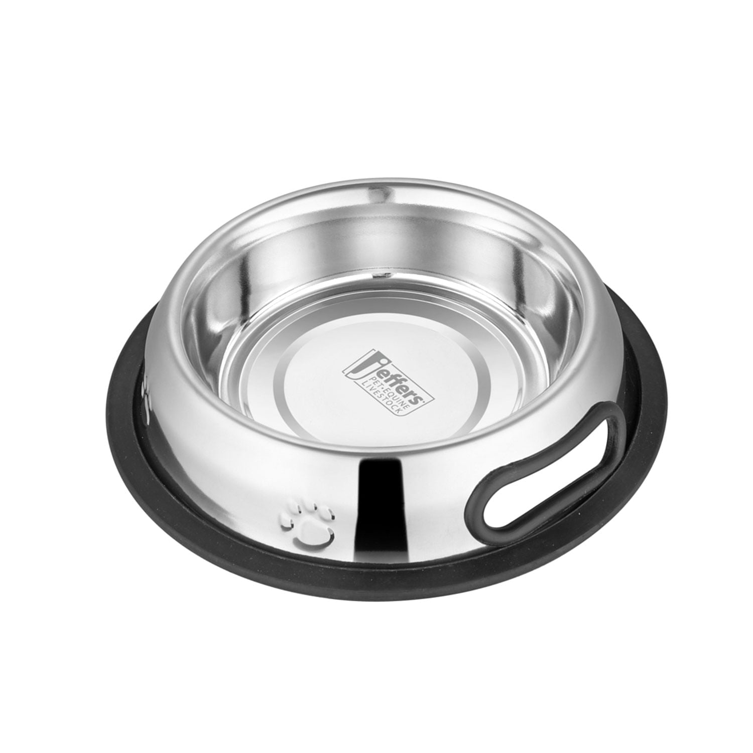 Jeffers Pet Embossed Stainless Steel Pet Bowls for Dogs, Cats, Puppies, Kittens
