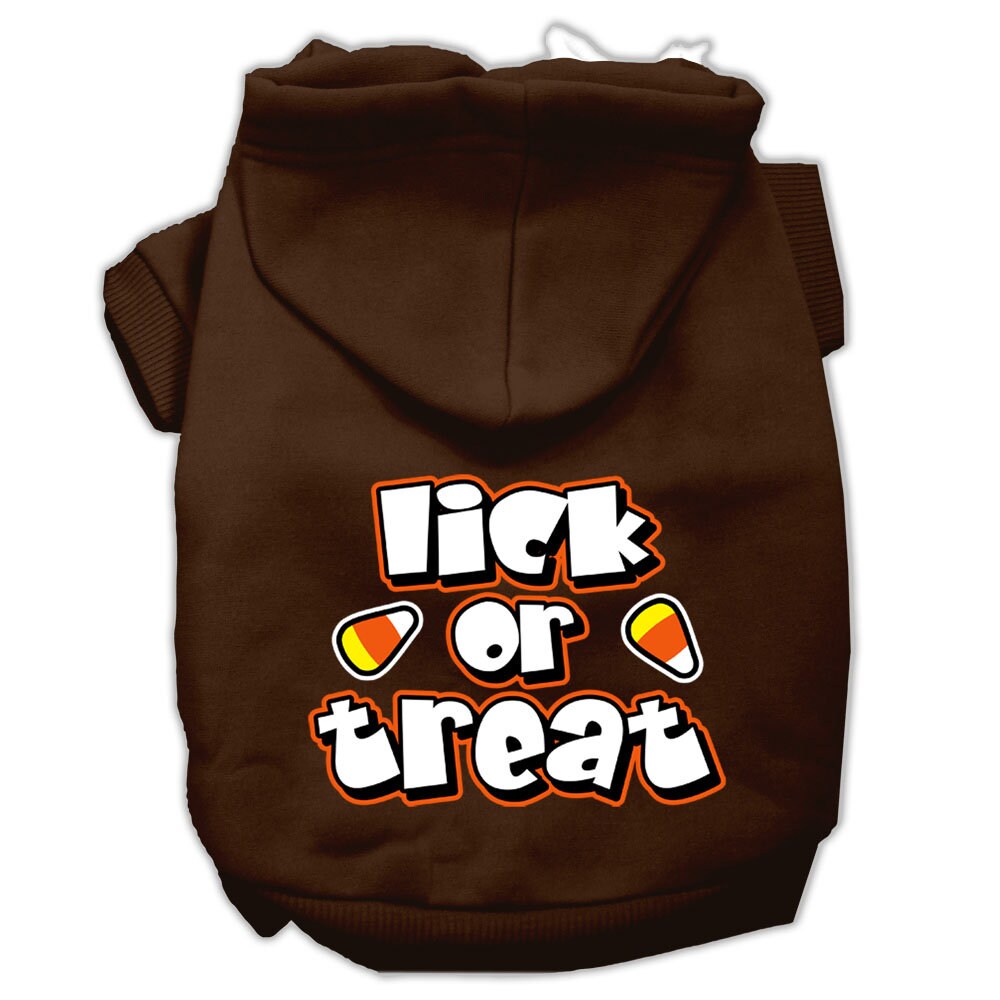 Halloween Pet Hoodie "Lick or Treat"