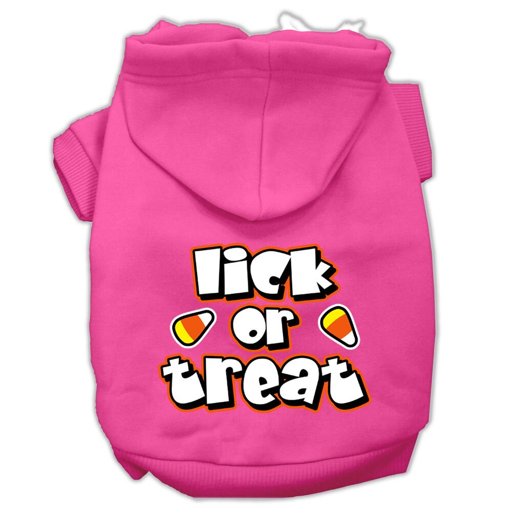 Halloween Pet Hoodie "Lick or Treat"