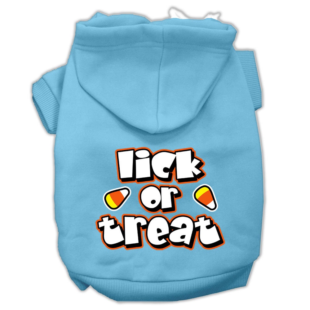 Halloween Pet Hoodie "Lick or Treat"
