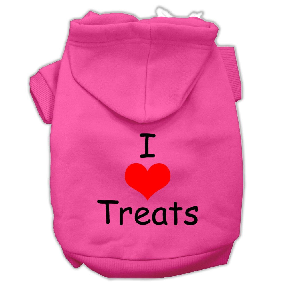 Pet Hoodie "I Love Treats"