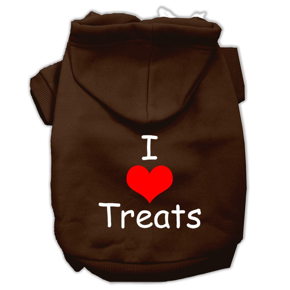 Pet Hoodie "I Love Treats"