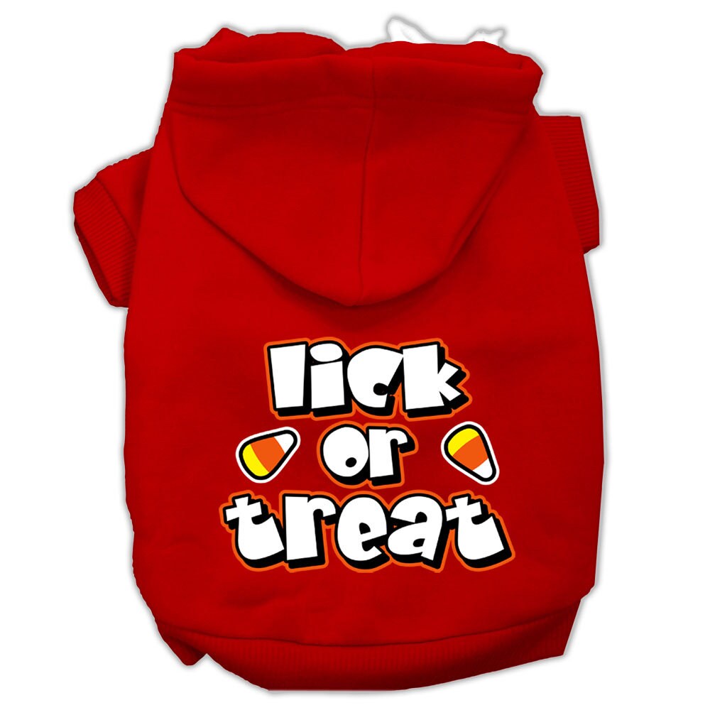 Halloween Pet Hoodie "Lick or Treat"