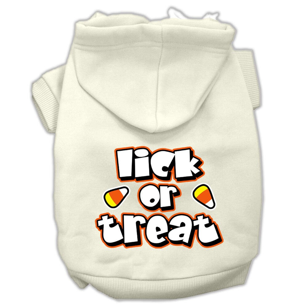 Halloween Pet Hoodie "Lick or Treat"
