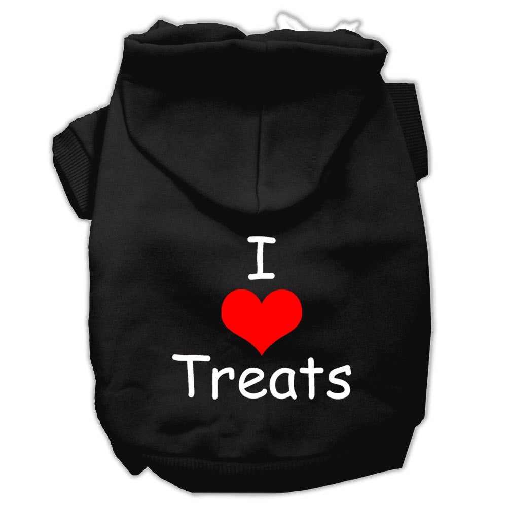 Pet Hoodie "I Love Treats"