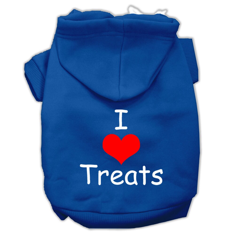 Pet Hoodie "I Love Treats"