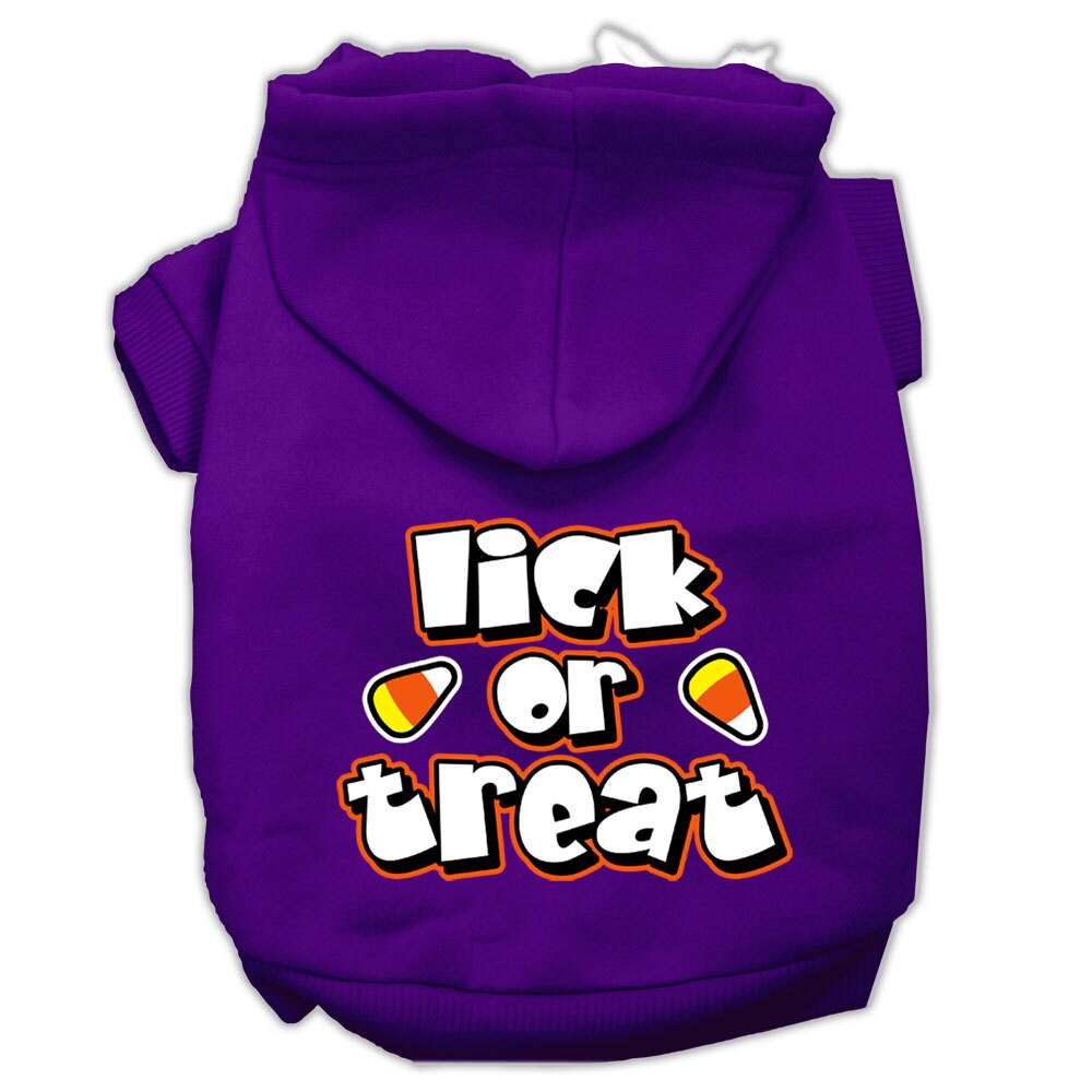 Halloween Pet Hoodie "Lick or Treat"