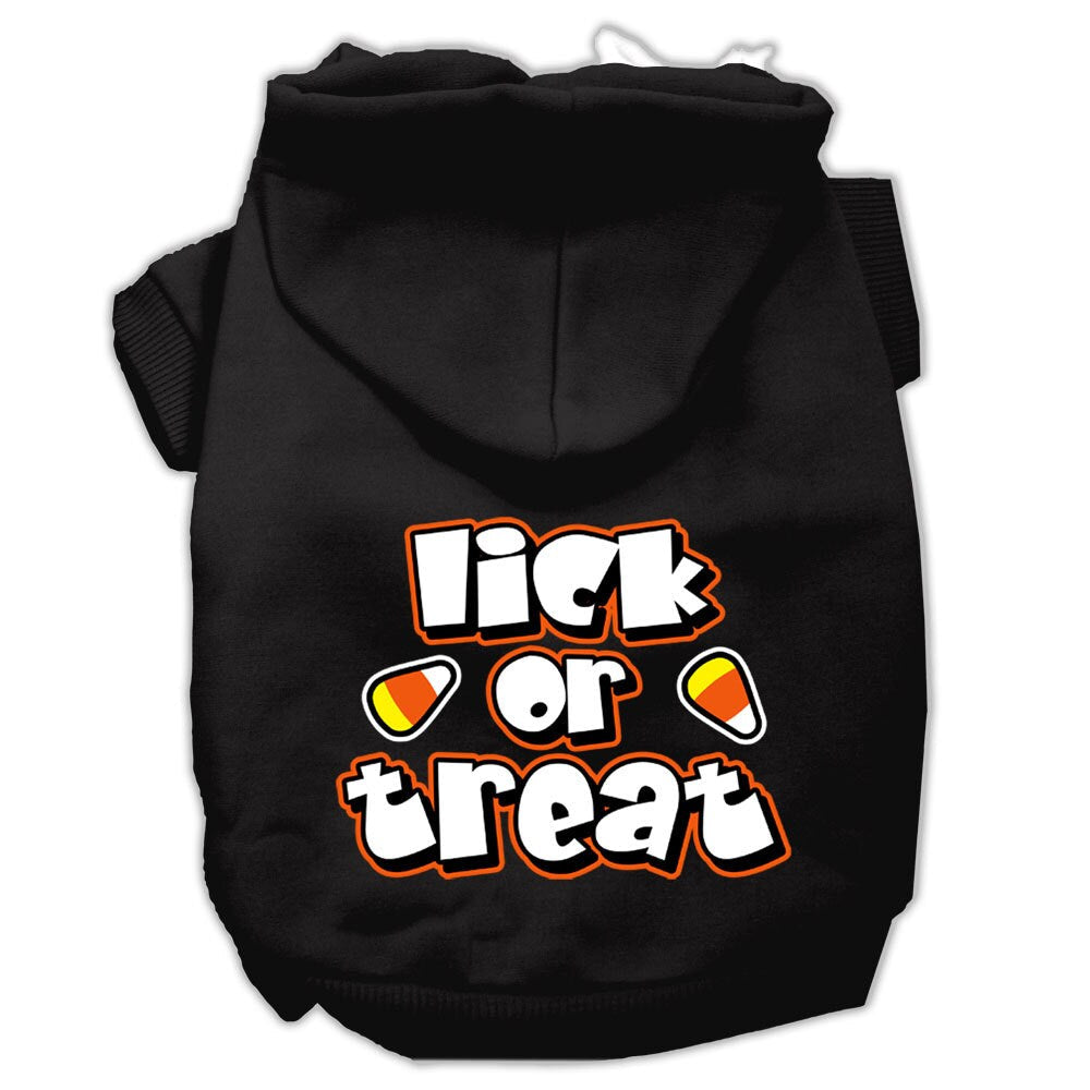 Halloween Pet Hoodie "Lick or Treat"