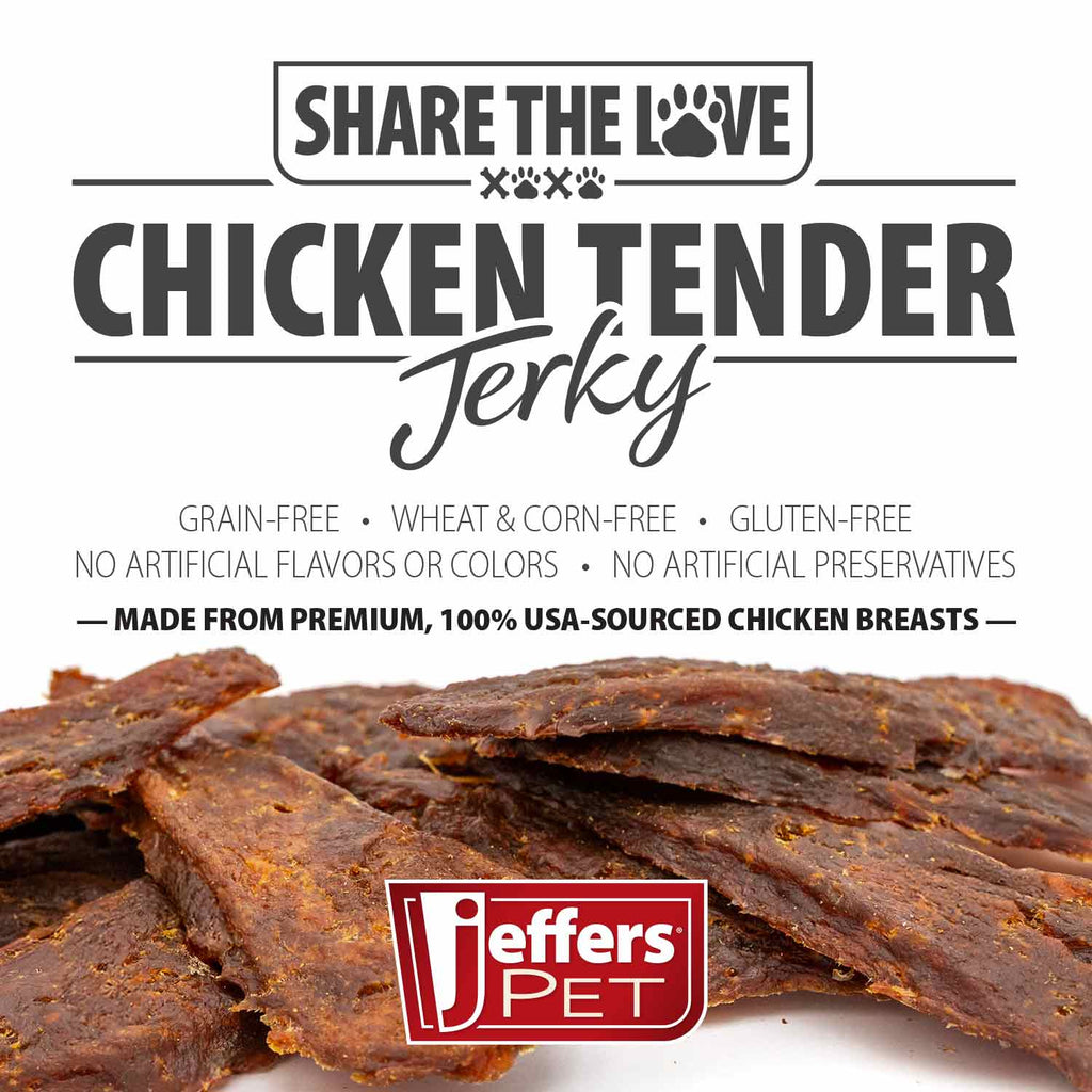 Jeffers Chicken Jerky Healthy Dog Treats, 24 oz - Made in USA