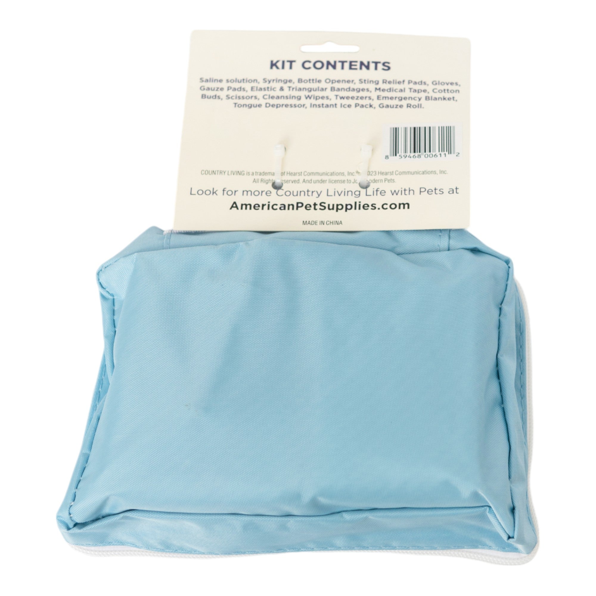 Country Living 50-Piece Pet Travel First Aid Kit for Emergencies