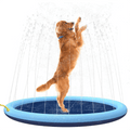 Swimming Pool Pet Sprinkler Pad Inflatable Water Spray Mat Tub Summer Play Cooling Mat